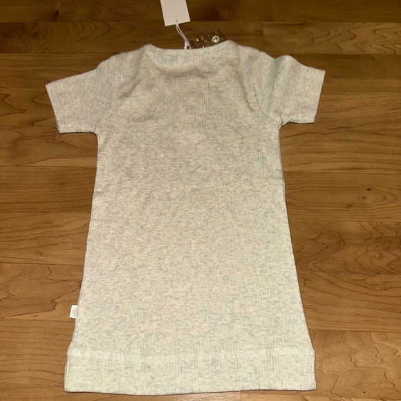 Jamie Kay Ribbed Henley Tee Organic Cotton Blend Short Sleeve Top Size 5Y - Picture 13 of 15